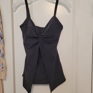 Miraclesuit Love Knot Underwire Tankini Bathing Suit Top sz 8